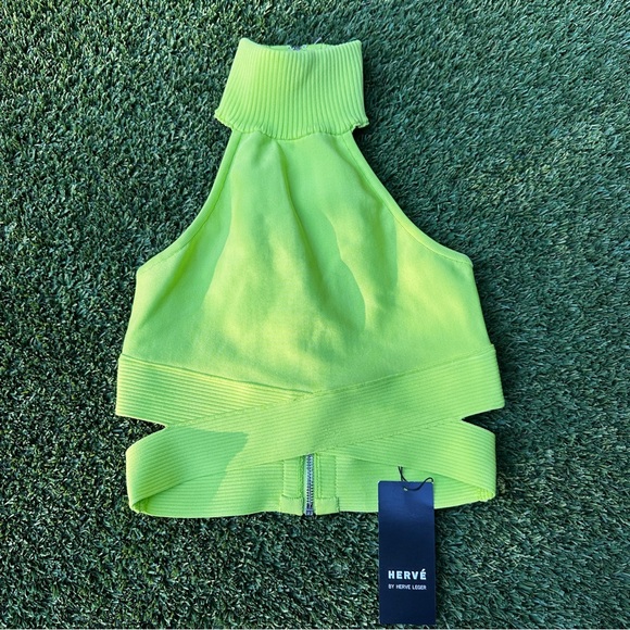 Herve Leger crop top - Picture 3 of 8